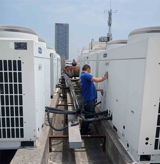 合肥市中央空调制热和不制冷系统维修方法